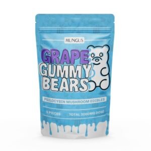 Psilocybin Mungus Grape Gummies Bears