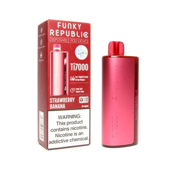 Funky Republic Ti7000 Smart Disposable - Vape Link Australia