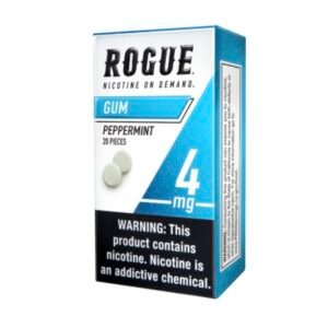 Rogue Peppermint 4MG, Nicotine gum