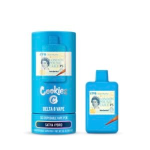 London Pound Cake 75 (Sativa Hybrid)-Cookies Delta 8 Disposable 3G