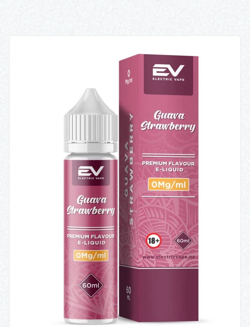 (Iced Edition)GUAVA STRAWBERRY E-LIQUID