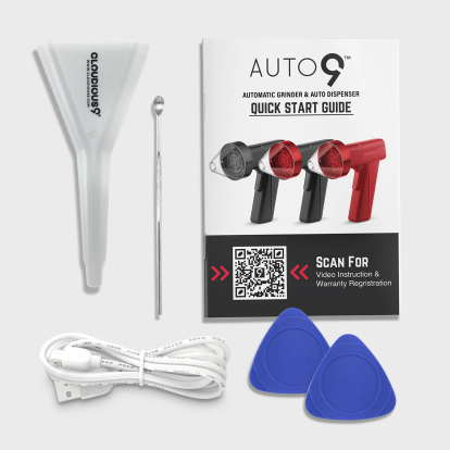 The Auto9 - Fully Automatic Grinder *Black Red* - Image 7