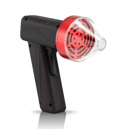 The Auto9 - Fully Automatic Grinder *Black Red*