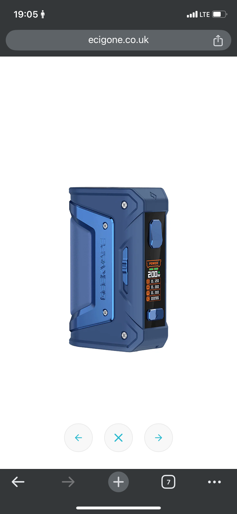 GeekVape L200 (Aegis Legend 2) Classic 200W Mod - Image 6