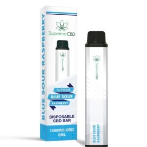 CBD Disposable Vape - Blue Sour Raspberry (1500mg)