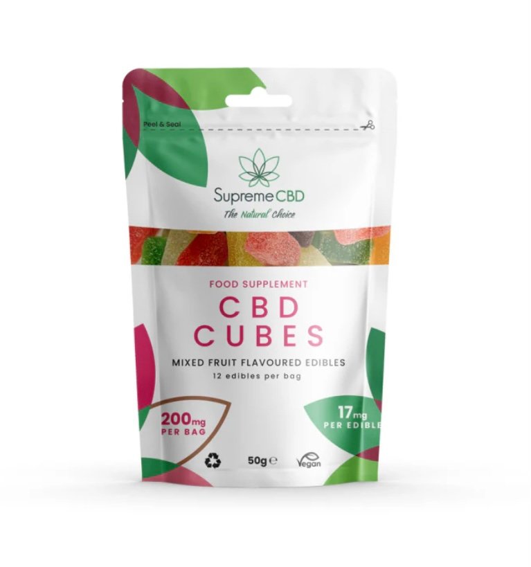 CBD Fruit Cubes Grab Bag (200mg)