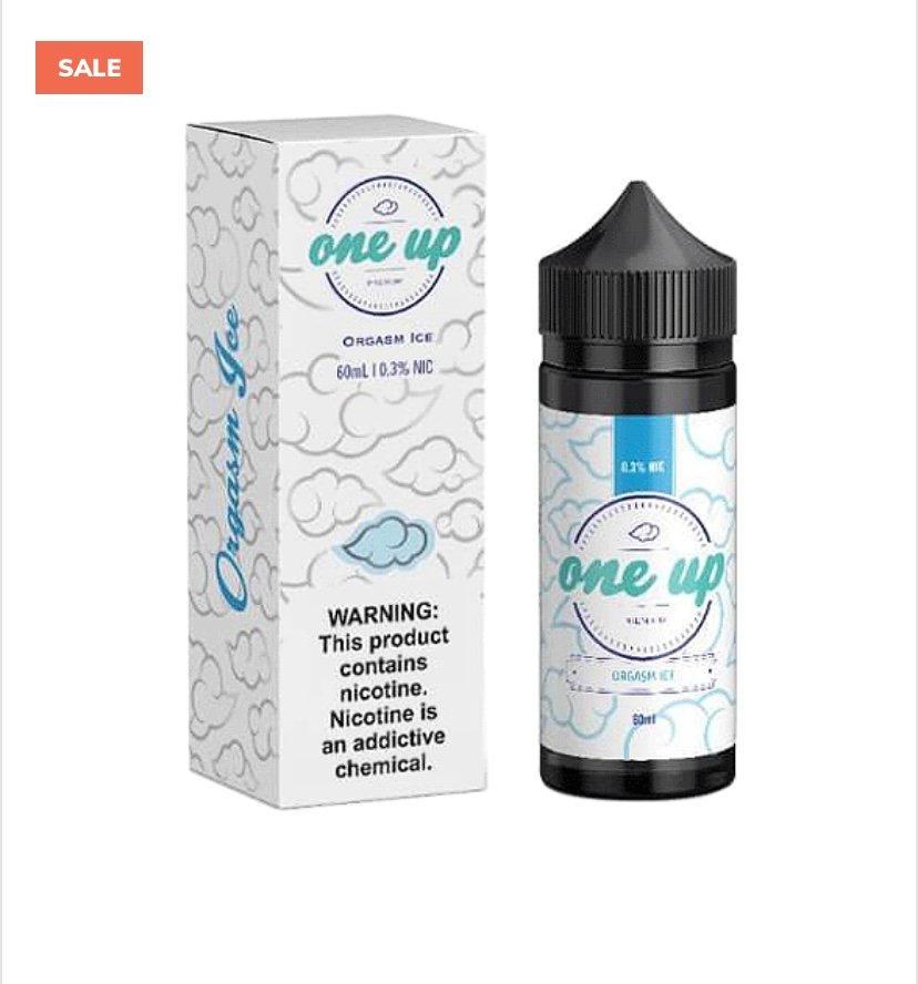 MENTHOL WATERMELON GUAVA PEACH Orgasm Ice by One Up Vapor Original 100ml