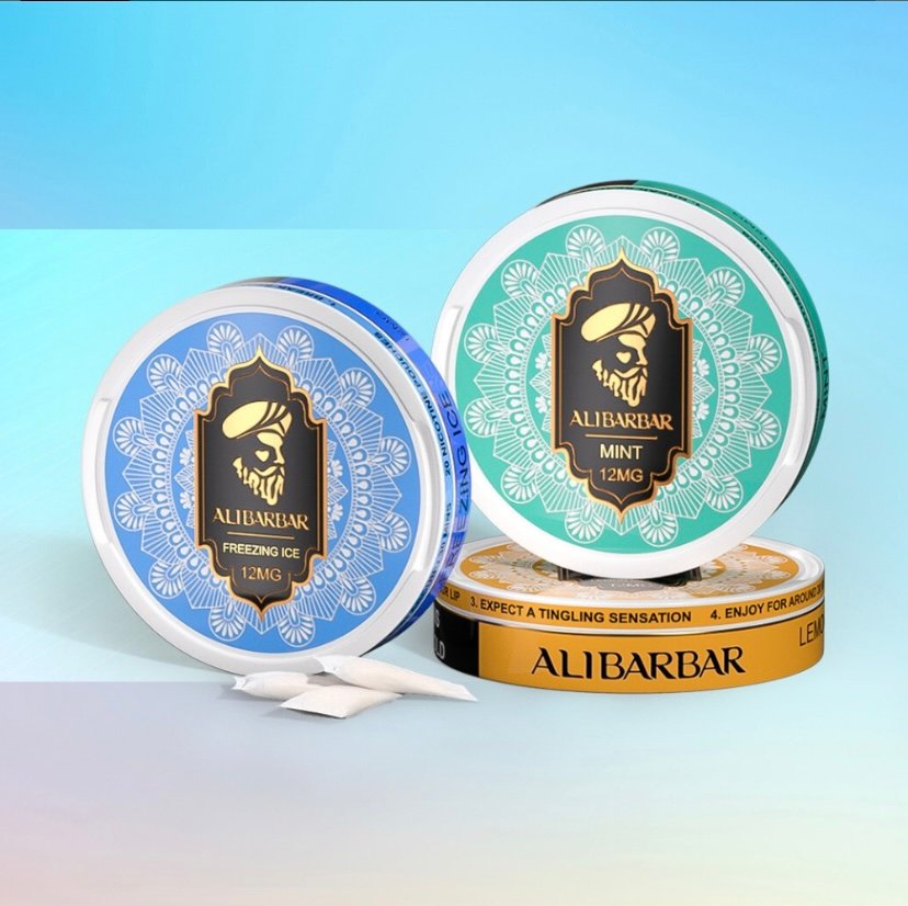 Alibarbar Nicotine Pouches Spearmint - Image 2