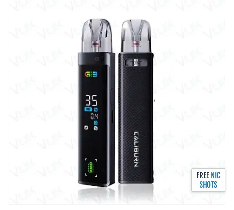 Uwell Caliburn G3 Pro Pod Vape Kit Bundle - Image 5