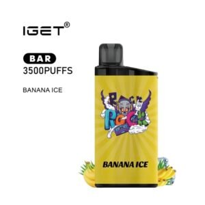 IGET BAR BANANA ICE 3500 PUFFS