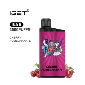 IGET BAR CHERRY POMEGRANATE 3500 PUFFS