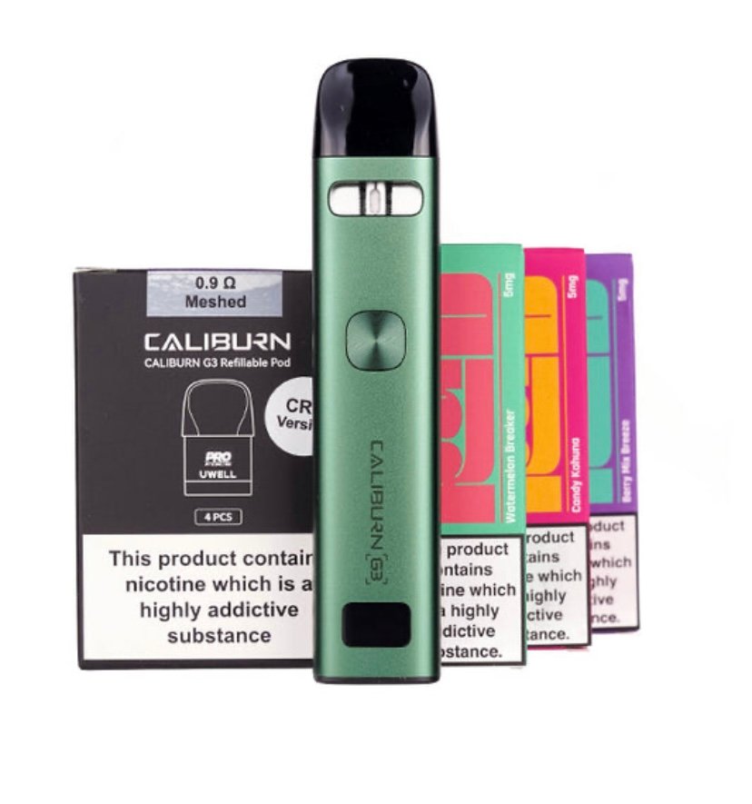 Uwell Caliburn G3 Pod Kit Bundle - Image 3