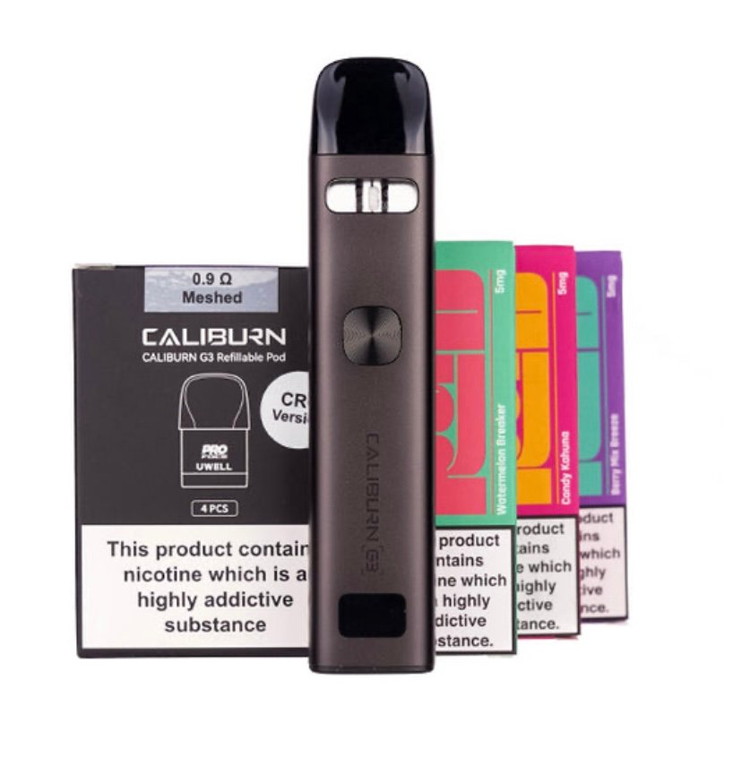 Uwell Caliburn G3 Pod Kit Bundle - Image 4