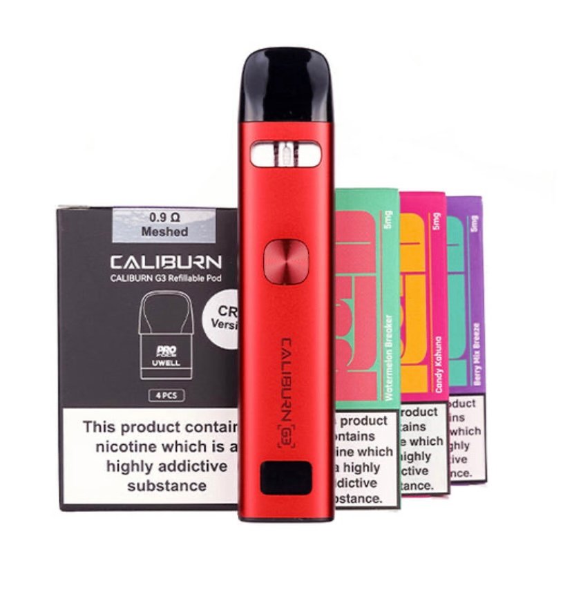 Uwell Caliburn G3 Pod Kit Bundle - Image 5