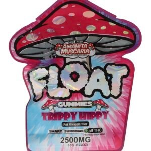 Trippy Hippy Float Mushroom Gummies + Delta 9 THC 2500mg