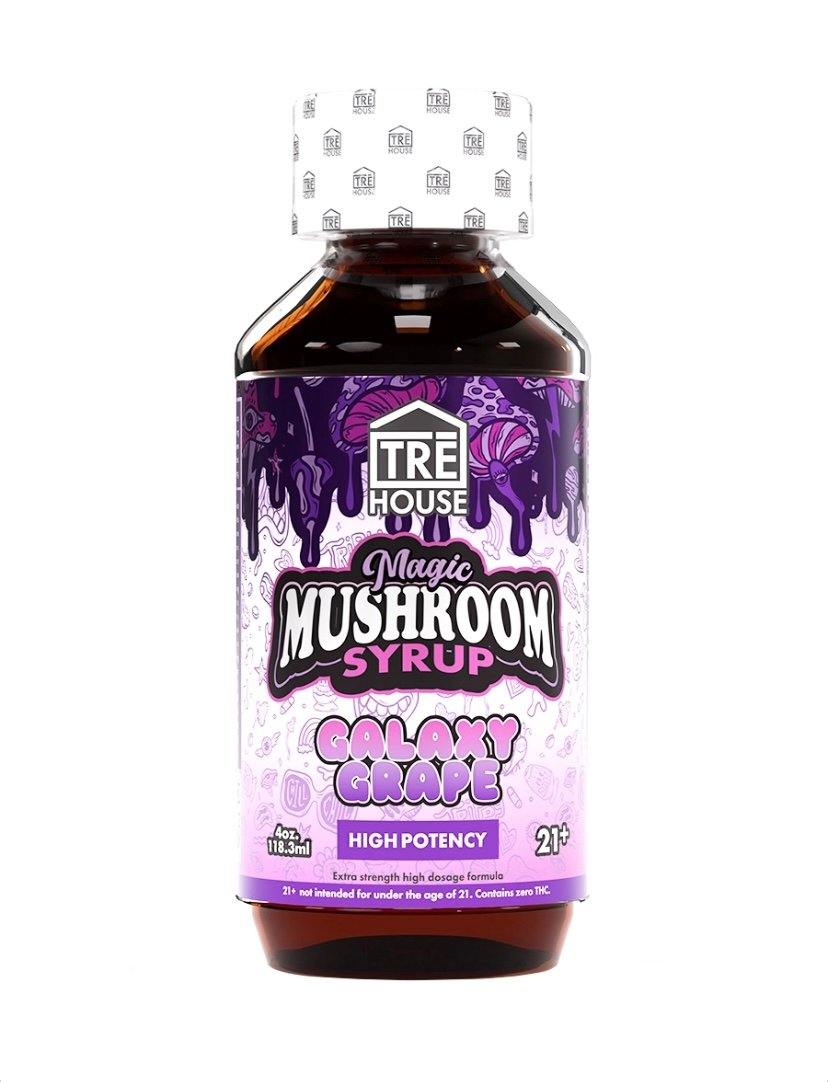 Galaxy Grape Tre House Magic Mushroom Syrup 4oz