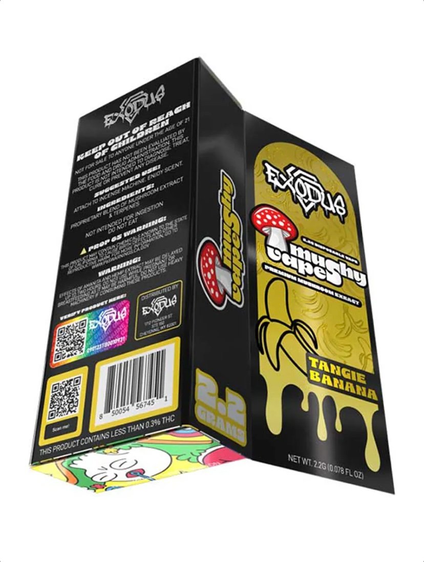Tangie Banana Exodus Mushy Disposable Vape 2.2G - Image 2
