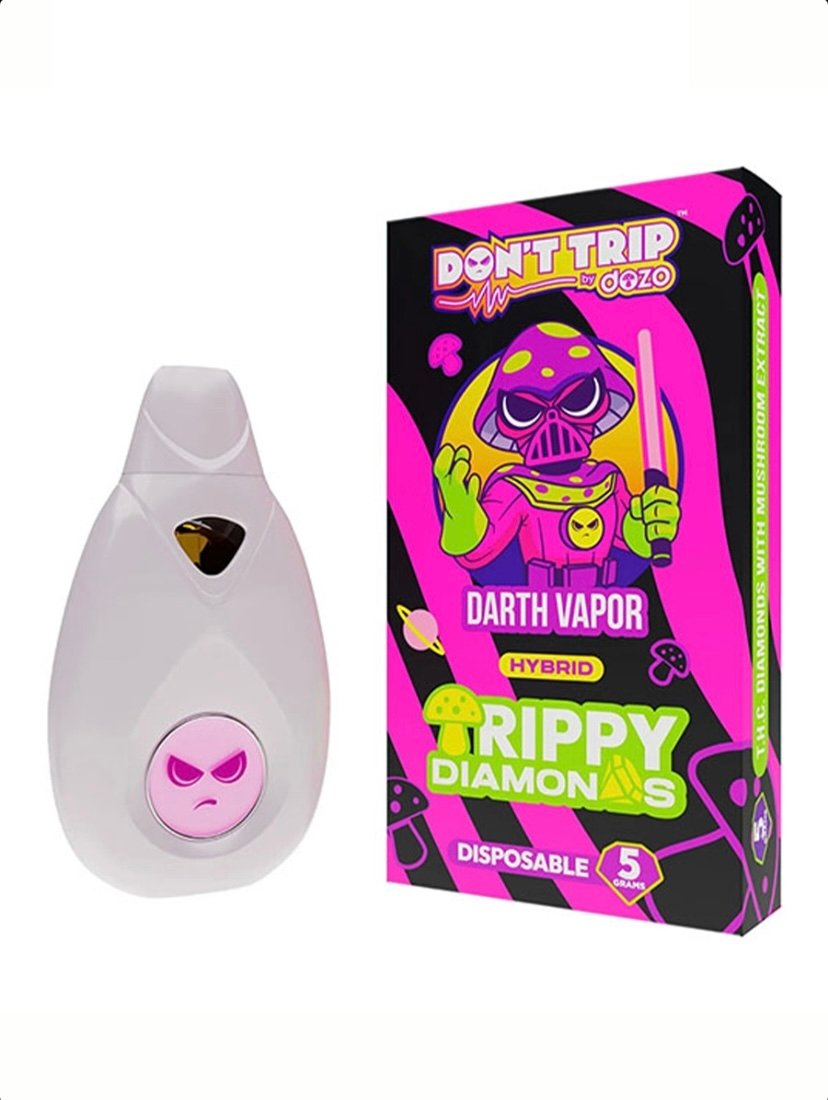 Darth Vapor Dozo Don’t Trip Trippy Diamonds Disposable 5G