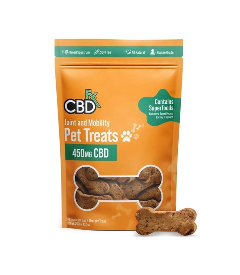 CBDfx Join & Mobility Dog Treats 450mg CBD