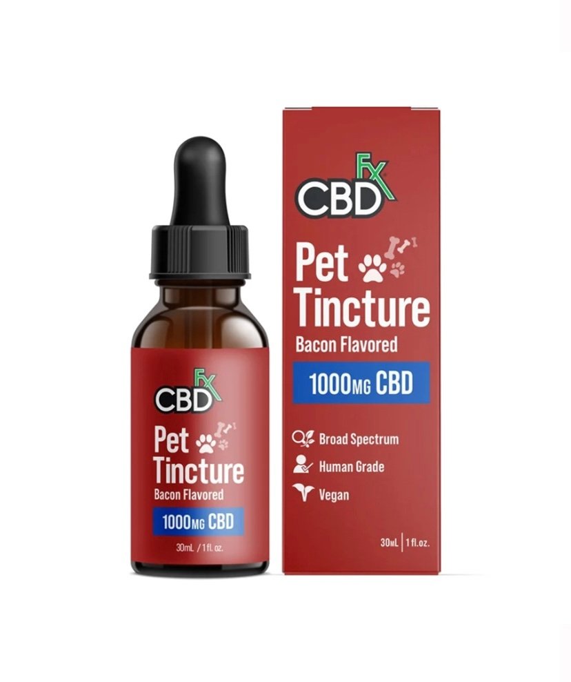 CBDfx Pet Tincture Bacon Flavored