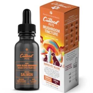 Salmon Cutleaf Pet Mushroom CBD Tinctures