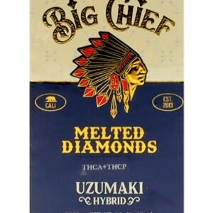 Uzumaki Big Chief Melted Diamonds THCA+THCP Cart 2G