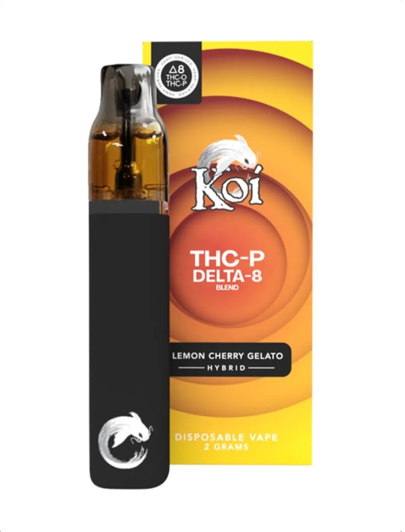 Lemon Cherry Gelato Hybrid Koi D8 Blend Vape 2G