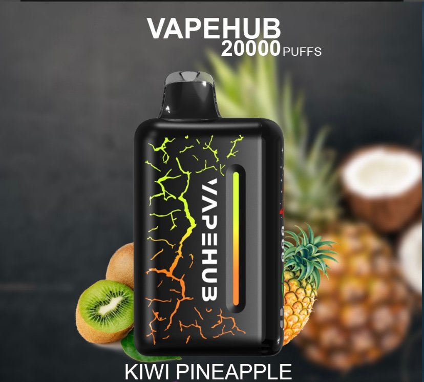 VAPEHUB KIWI PINEAPPLE – 20000 PUFFS