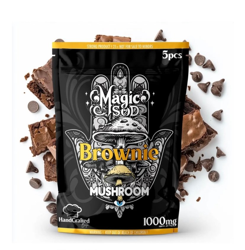 Mushroom Chocolate Brownie 1000mg - Image 2