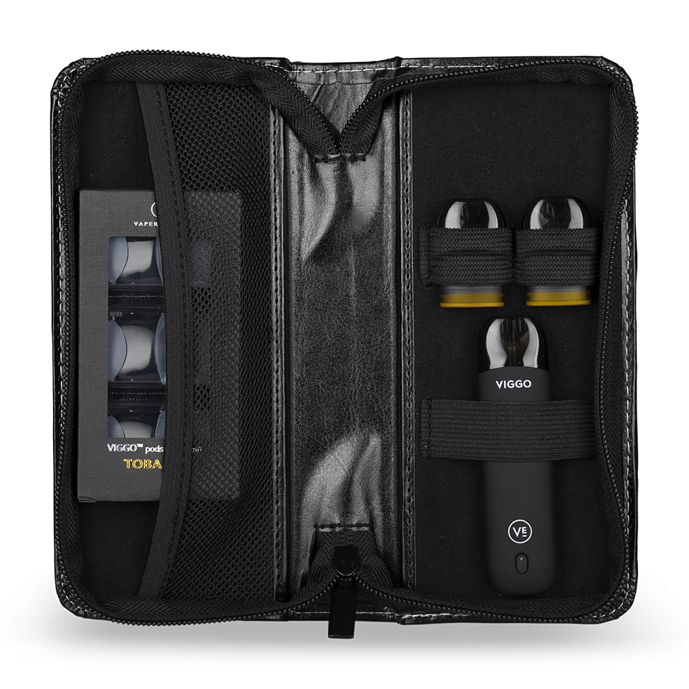 Vaper Empire Leather Vape Carry Case & E-Cig Carrying Pouch - Image 3